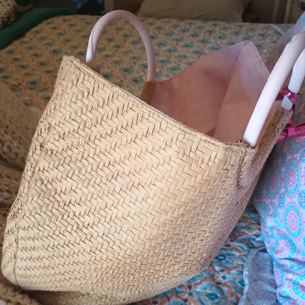 Juicy Couture Tan Woven Tote